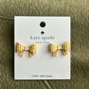 Kate Spade Wrapped in a Bow Stud Earrings